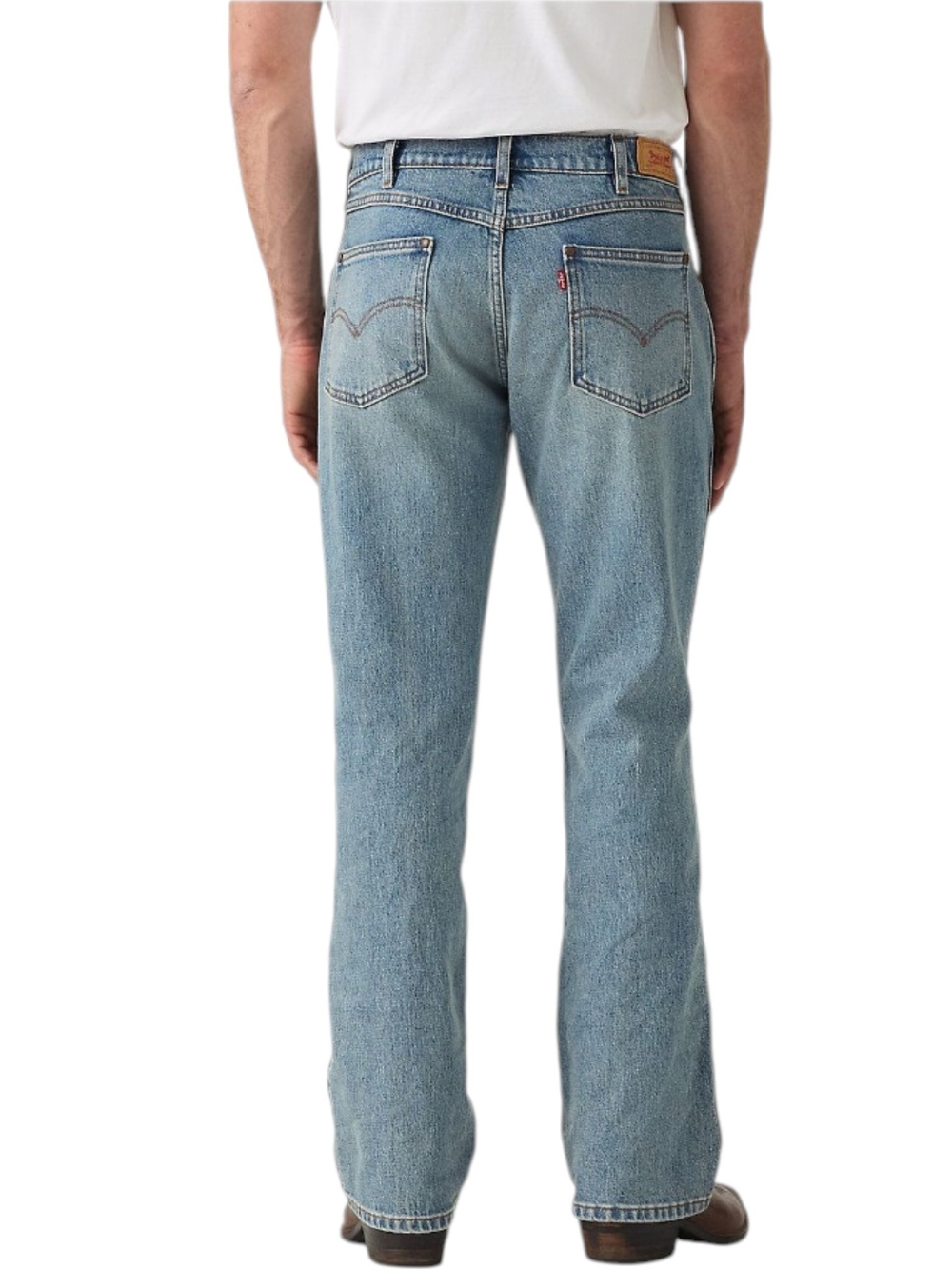 Levi's 537 Western Bootcut Jeans Light Wash Blue Denim NWT 33x30